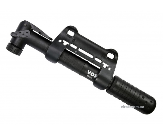 Фото 3 - Насос ручний для велосипеда VOREL в пластиковому корпусі
