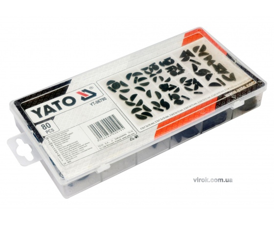 Фото 3 - Шпонки півкруглі YATO 80 шт