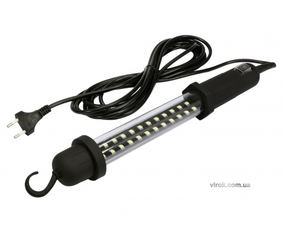 Фото 2 - Світильник переносний світлодіодний мережевий VOREL 4.5 Вт 400 лм + гак