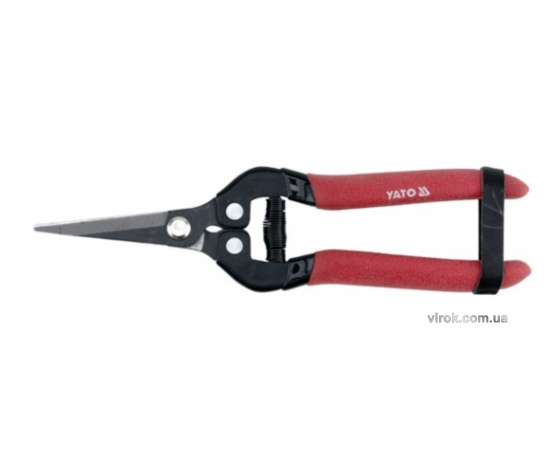 Фото 2 - Сікатор для квітів YATO 15 мм 185 мм