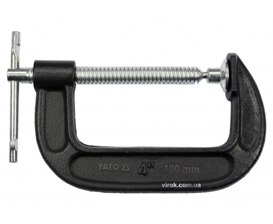 Фото 2 - Струбцина G-подібна YATO 100 мм (4