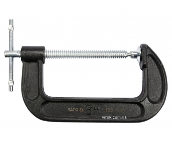 Фото 2 - Струбцина G-подібна YATO 125 мм (5