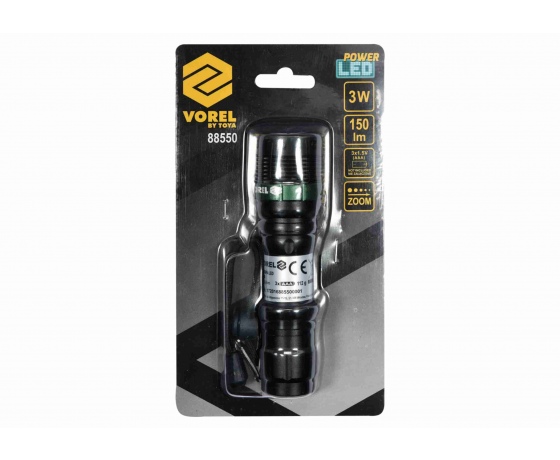 Фото 3 - Ліхтар світлодіодний CREE XP-E VOREL 3 Вт 150 лм 3 x ААА