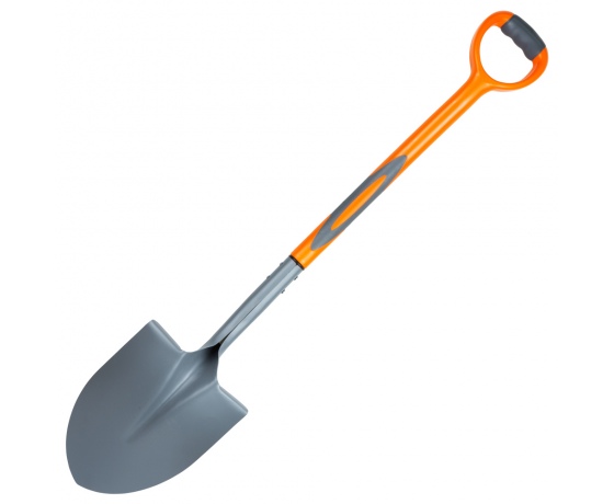 Фото 3 - Лопата штыковая с пластиковой ручкой 290×210×1050мм 1.9кг FLORA (5045834)