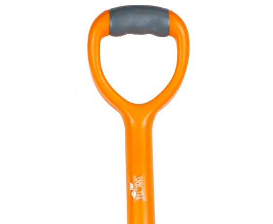 Фото 7 - Лопата совковая с пластиковой ручкой 280×240×1050мм 1.8кг FLORA (5046034)