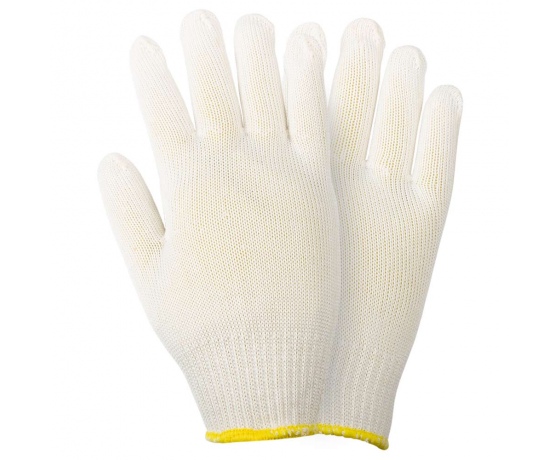 Фото 3 - Перчатки трикотажные без точечного ПВХ покрытия р10 Мастер (белые) GRAD (9441725)