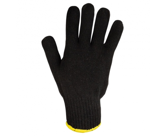 Фото 5 - Перчатки трикотажные с точечным ПВХ покрытием р10 Универсал (черные) SIGMA (9442651)