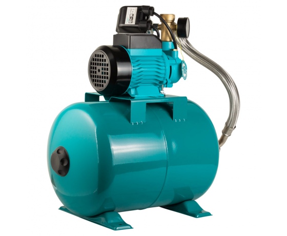 Фото 6 - Станция 0.37кВт Hmax 40м Qmax 40л/мин (вихревой насос) 24л Украина AQUATICA (775061/24)