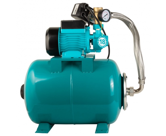 Фото 7 - Станция 0.37кВт Hmax 40м Qmax 40л/мин (вихревой насос) 24л Украина AQUATICA (775061/24)