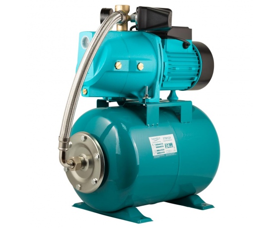 Фото 2 - Станция 0.75кВт Hmax 42м Qmax 80л/мин (самовсасывающий насос) 24л Украина AQUATICA (775083/24)