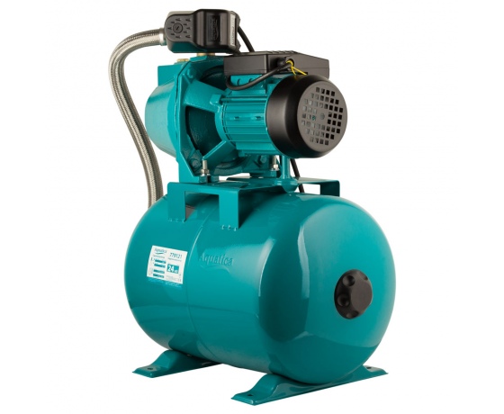 Фото 4 - Станция 0.75кВт Hmax 48м Qmax 55л/мин (самовсасывающий насос) 24л Украина AQUATICA (775092/24)