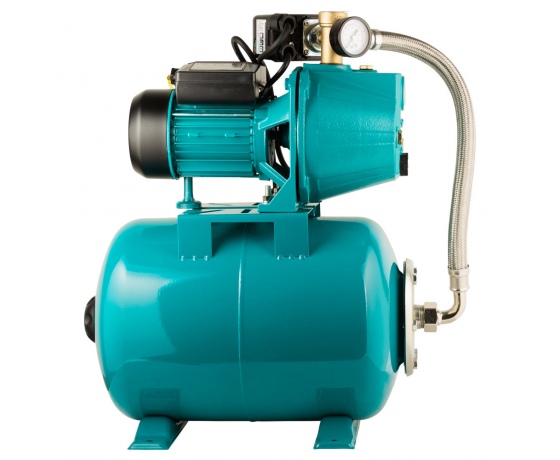 Фото 7 - Станция 0.75кВт Hmax 48м Qmax 55л/мин (самовсасывающий насос) 24л Украина AQUATICA (775092/24)