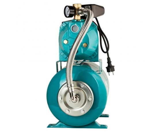 Фото 9 - Станция 0.75кВт Hmax 48м Qmax 55л/мин (самовсасывающий насос) 24л Украина AQUATICA (775092/24)