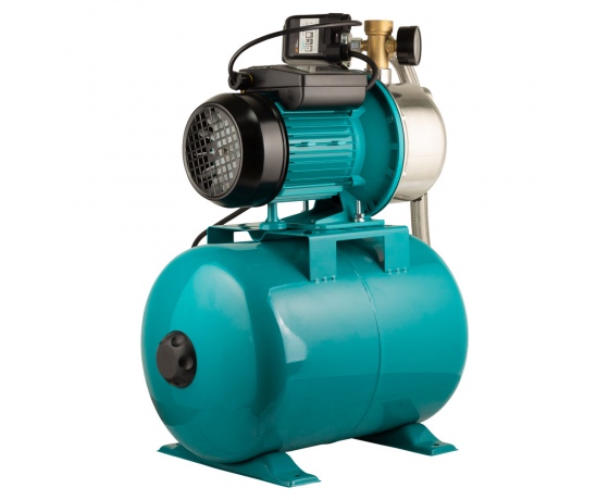 Фото 5 - Станция 0.75кВт Hmax 46м Qmax 50л/мин (самовсасывающий насос нерж) 24л Украина AQUATICA (775097/24)