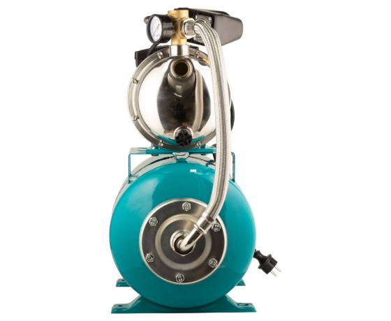 Фото 9 - Станция 0.75кВт Hmax 46м Qmax 50л/мин (самовсасывающий насос нерж) 24л Украина AQUATICA (775097/24)