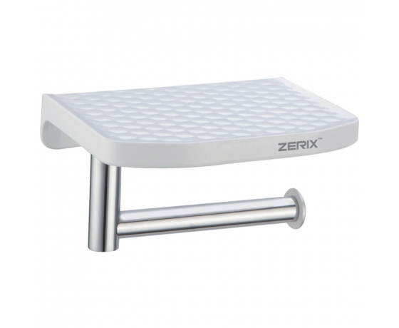 Фото 2 - Бумагодержатель с полкой ZERIX A8103 (ZX2819)