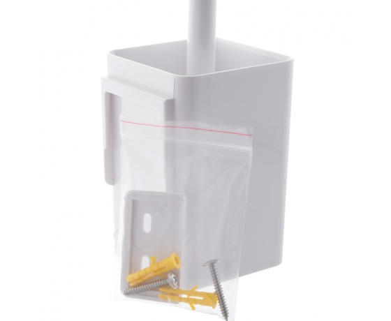 Фото 4 - Ерш настенный ZERIX A8010 белый (ZX2817)