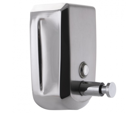 Фото 3 - Дозатор для жидкого мыла настенный ZERIX LR404 (ZX2716)