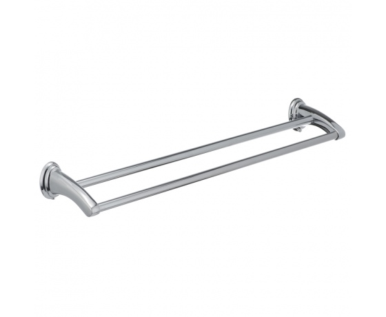 Фото 2 - Полотенцедержатель двойной (600мм) ZERIX LR1509 (LL1411)