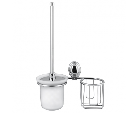 Фото 3 - Ерш настенный с корзиной ZERIX LR1510-1 (LL1413)