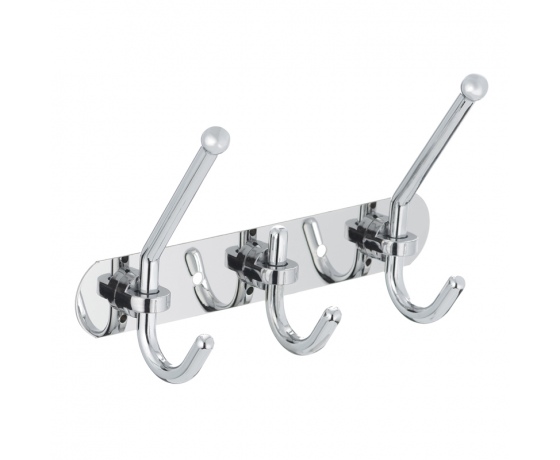 Фото 2 - Планка с 3-мя крючками ZERIX LR201-3 (LL1414)