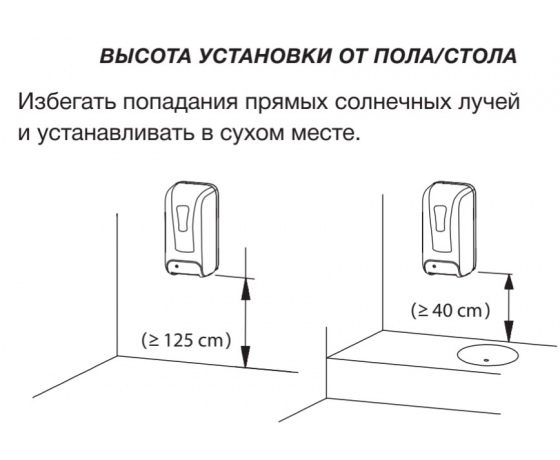 Фото 9 - Дозатор бесконтактный ZERIX TSD-001-S (для жидкого мыла) (ZX3249)