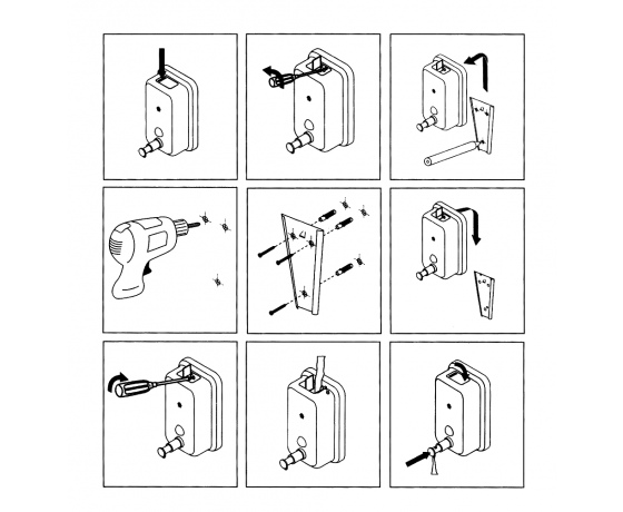 Фото 5 - Дозатор для жидкого мыла ZERIX D-500-SUS настенный (ZX3245)