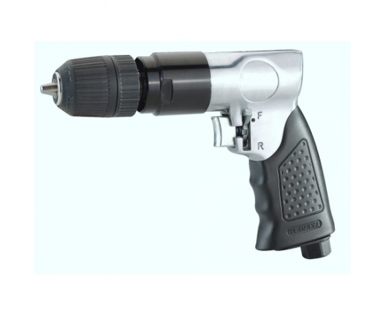 Фото 2 - Дрель пневматическая 3/8 (1800об/мин; реверс; самозажимной патрон) AIRKRAFT AT-4031KLB