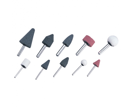 Фото 2 - Набор шлифовальных камней 10шт. (3мм и 6мм) AIRKRAFT MST-001