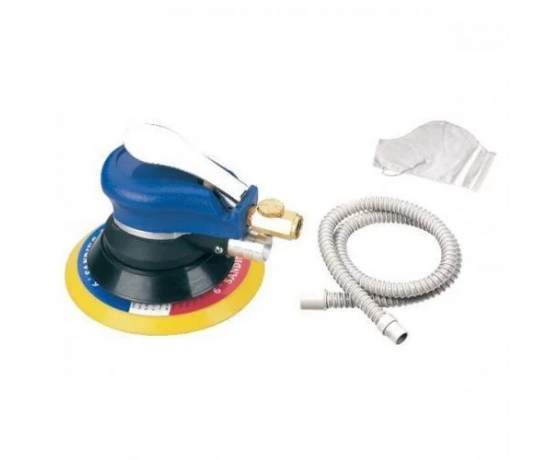 Фото 2 - Шлифовальная машинка пневматическая орбитальная (Vacuum type) 150 мм (запасной диск 9000об/мин) AIRKRAFT AT-980-6V