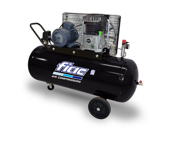 Фото 2 - Компрессор поршневой с ременным приводом Vрес=200л 360л/мин 220V 2,2кВт FIAC AB200-360-220