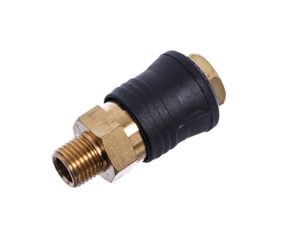 Фото 2 - Быстроразъёмное соединение 1/4 внешняя резьба (PROFI) AIRKRAFT. Made in Italy.   SE6-2SM