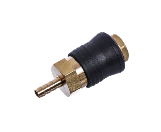 Фото 2 - Быстроразъёмное соединение на шланг 6мм (PROFI) AIRKRAFT. Made in Italy.   SE6-2SH