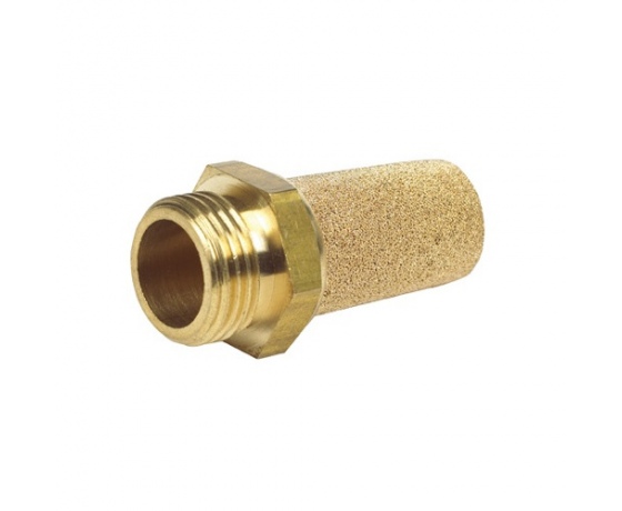 Фото 2 - Глушитель звука пневматический латунный 3/8“ AIRKRAFT SFSC-03