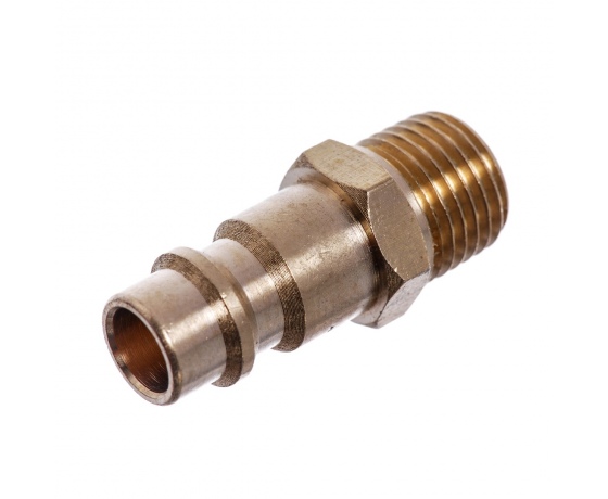 Фото 2 - Переходник папа 1/4 внешняя резьба (PROFI) AIRKRAFT. Made in Italy.   SE2-2PM