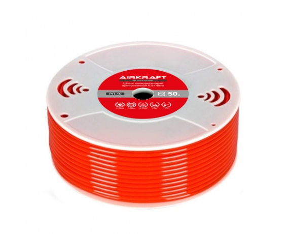 Фото 2 - Шланг полиуретановый армированный в бухте PR 50м 10*14мм AIRKRAFT PR14