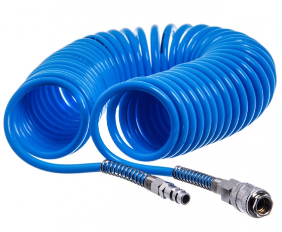 Фото 2 - Шланг спиральный полиуретановый 5,5*8мм L=15м  AIRKRAFT  AHC46-C