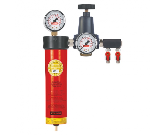 Фото 2 - Блок подготовки воздуха профессиональный (1 ступень)  ITALCO AC6001