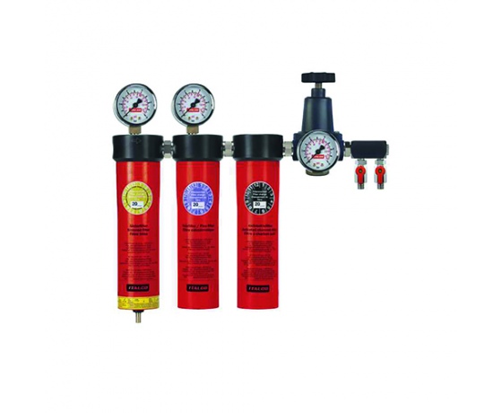 Фото 2 - Блок подготовки воздуха профессиональный (3 ступени)  ITALCO AC6003