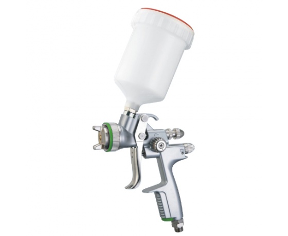 Фото 2 - Краскопульт пневматический HVLP верх.пласт.бачок 600мл форсунка-1,3мм (H-1000B-1.3) ITALCO H-1001A-1.3