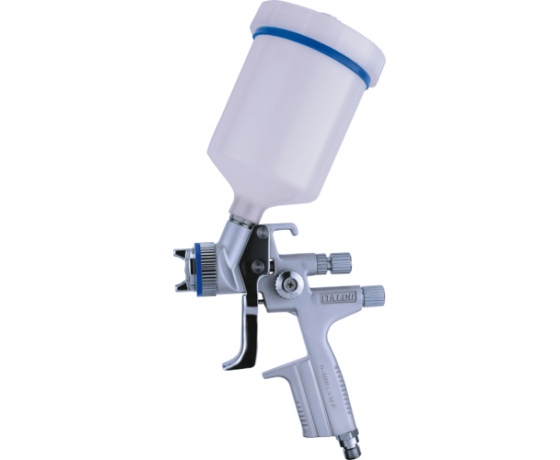Фото 2 - Краскопульт пневматический HVLP верх.пласт.бачок 600мл форсунка-1,3мм (H-5000-1.3) ITALCO H-5005-1.3