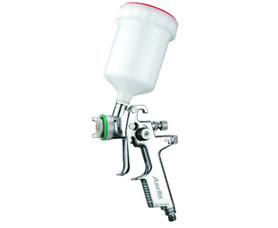 Фото 2 - Краскопульт пневматический HVLP верх.пласт.бачок 600мл форсунка-1,3мм (ST-2000-1.3) AUARITA H-2002-1.3