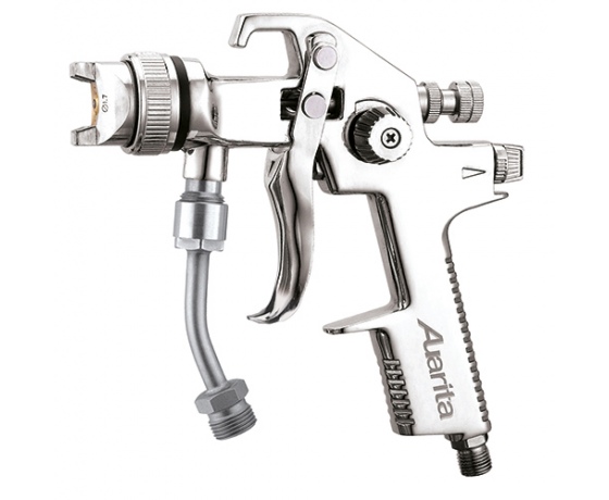 Фото 2 - Краскопульт пневматический HVLP для работы с красконагнетательными баками  форсунка-1,4мм  AUARITA AB-17-PT-1.4