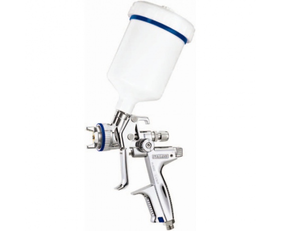 Фото 2 - Краскопульт пневматический LVMP верх.пласт.бачок 600мл форсунка-1,3мм (H-4000-1.3LM) ITALCO H-4004-1.3LM