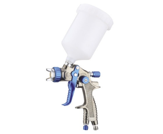 Фото 2 - Краскопульт пневматический тип LVLP верхний пластиковый бачок диаметр форсунки-1,3мм  AUARITA   L-897-1.3