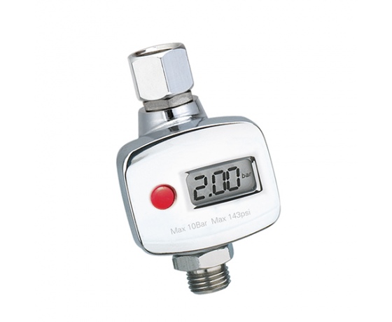 Фото 2 - Регулятор давления воздуха цифровой для краскопульта  ITALCO FR7