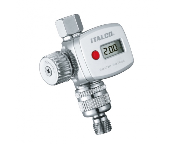 Фото 2 - Регулятор давления воздуха цифровой для краскопульта  ITALCO FR8