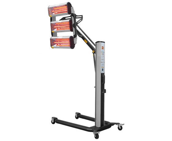 Фото 2 - Инфракрасная коротковолновая сушка (3х1000W 40C-100C 0-99мин цифровой дисплей) G.I. KRAFT GI15112