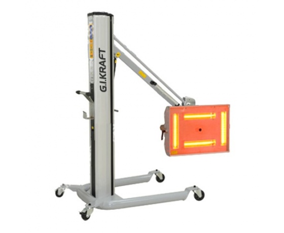 Фото 2 - Инфракрасная коротковолновая сушка (4х1000W 40C-100C 0-99мин ж/к дисплей датчик расстояния и t°) G.I. KRAFT GI15115