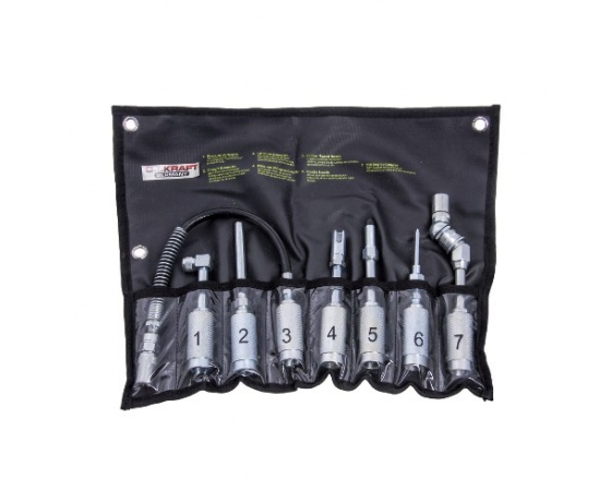 Фото 2 - Набор аксессуаров для шприц-масленки  7ед. G.I. KRAFT K-410